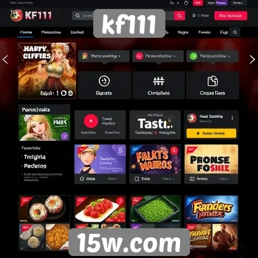 Funcionalidades exclusivas do site kf111 para usuários