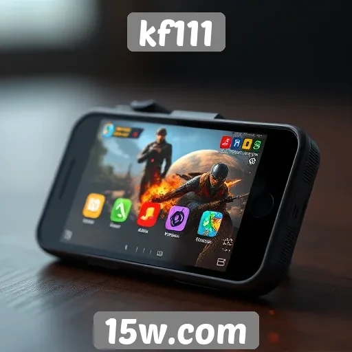 Experiência do usuário no site de jogos kf111